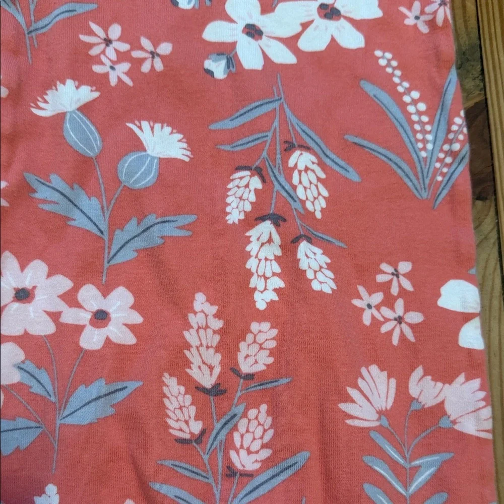 Carter's Floral and Striped One Piece and Gowns - Pink and Orange - Picture 3 of 4